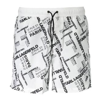 Karl Lagerfeld Uomo, Costumi da bagno, Bianco, S, new