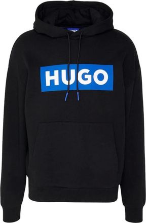 HUGO BOSS Hombre, Sudaderas, Negro, Talla: S