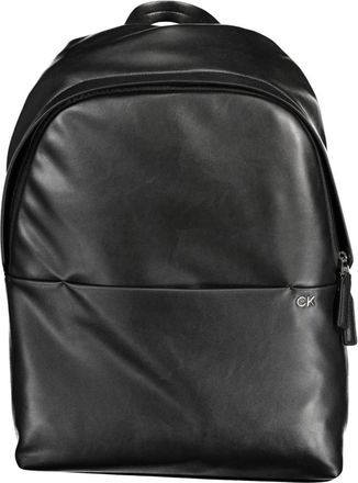 Calvin Klein Zwarte Heren Rugzak Laptopvak - unisex - Rugzakken - Zwart - ONE Size - Tassen