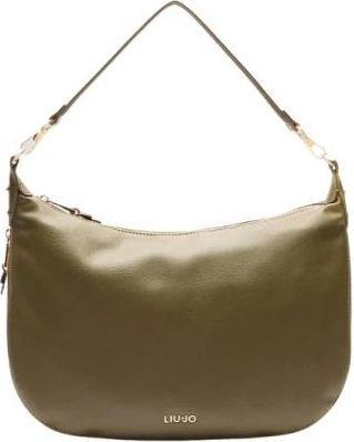 Liu Jo ECS L Hobo - Dames - Schoudertassen - Groen - ONE Size - Leer - Tassen