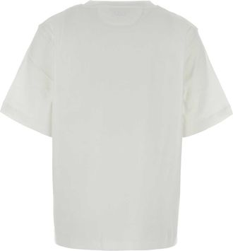 Herno Womens Cotton Oversize T-Shirt White