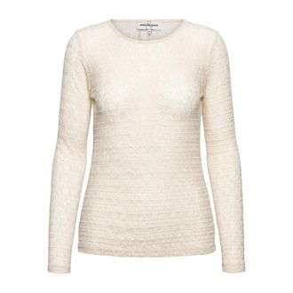 &Co Woman Tris Kant Top - Dames - Longsleeves - Beige - XL - Polyester - Tops