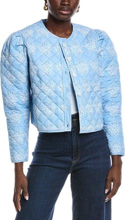 Sail to Sable Quilted Print Jacket