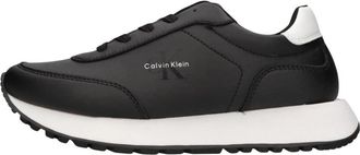Calvin Klein Sneakers - Dames - Sneakers - Zwart - 38 EU - Leer - Schoenen