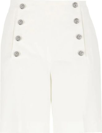 Etro Shorts a vita alta - Toni neutri