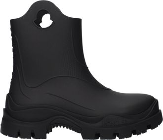 Moncler Black Cotton Ankle Womens Boots