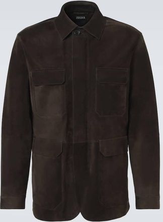 Ermenegildo Zegna Giacca in pelle