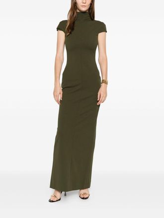 Solace London Lang Maxi Dress - Olive