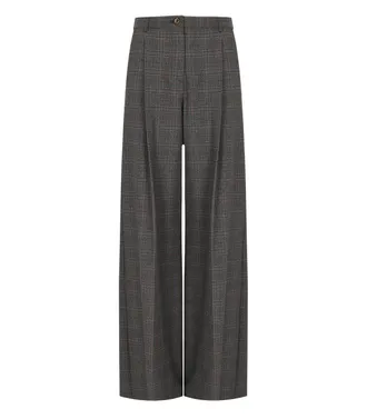 Marella PANTALONE CARENA GRIGIO CHECK MARELLA