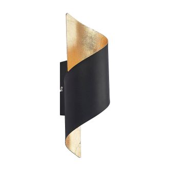 Lindby L&aacute;mpara De Pared desirio En Negro Metal - Lindby
