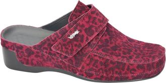 Vital Schoenen, Dames, Rood, 38 EU, Su&egrave;de, Tina Wedge