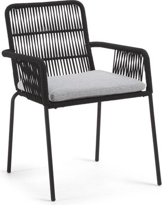 K Home Design Gartenstuhl Zora - Schwarz