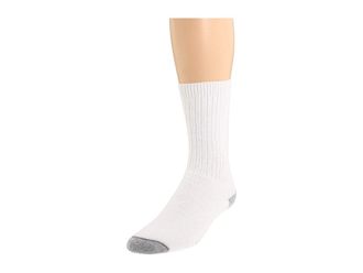 Wigwam Diabetic Sport Crew Crew Cut Socks Shoes White : LG (US Mens Shoe 9-12 - Womens Shoe 10-13), Cotton/Mesh/Nylon