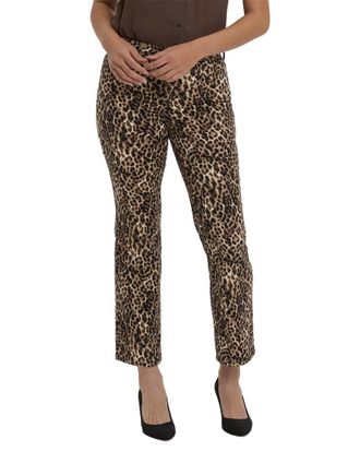 NYDJ Nydj Marilyn Savanna Leopard Straight Leg Jean