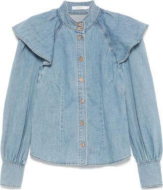 Zimmermann Crush blouse - Blue