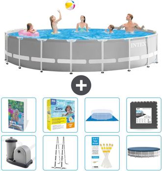 Intex Piscina Prism Frame Redonda - 549x122 Cm - 9-piezas S607