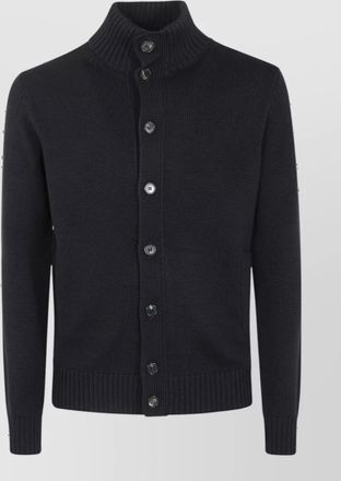Zanone wool turtleneck cardigan