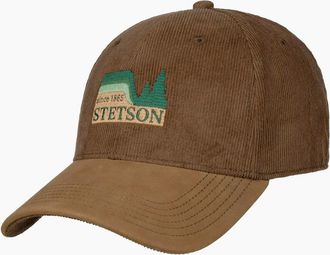 Stetson Mens Stetson Baseball Cap - Brown