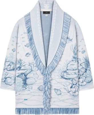 Alanui Deep In The Ocean Cardigan