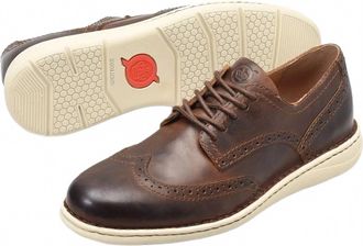 Born Mens Tobias Shoe In Dark Brown