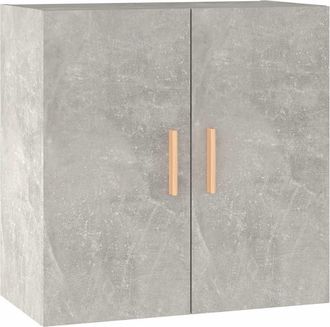 vidaXL Vidaxl - Armario De Pared Madera Contrachapada Gris Hormig&oacute;n 60x30x60 Cm