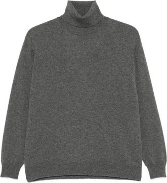 Brunello Cucinelli Grey Turtle Neck Sweater