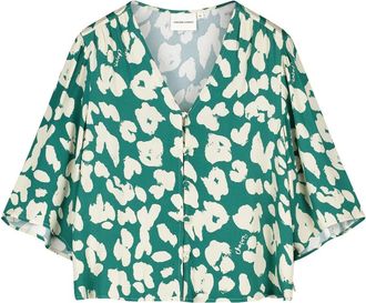 Fab By Fabienne Chapot Starlet Blouse - Dames - Blouses - Groen - M - Overhemden