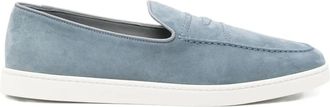 Churchs suede penny loafers - Blue