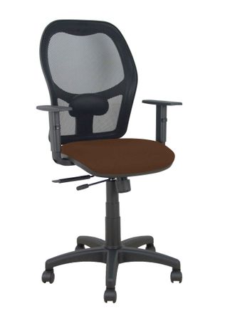 Piqueras y Crespo Silla De Oficina Aloc&eacute;n Piqueras Y Crespo 3b10crn Negro Marr&oacute;n Oscuro