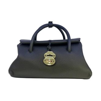 Zanellato Handbags, female, Black, Size: ONE SIZE Stylish Dotta Handbag