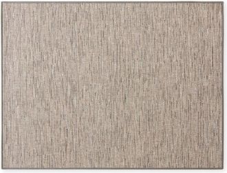 Oviala Alfombra rectangular de polipropileno de 160x230 cm en tierra