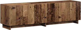 vidaXL Soporte De Tv 140 X 34,5 X 40 Cm Madera Envejecida Vidaxl