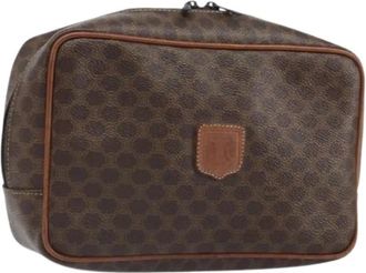 Celine Pre-owned Plastic Clutch - Dames - Vintage Clutch - Bruin - ONE Size - Vintage