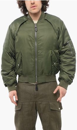 Alexander McQueen Removable Sleeves Padded Bomber Jacket size 50