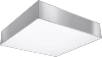 Sollux Lighting Lámpara de techo gris cloruro de polivinilo alt. 11 cm
