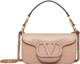 Valentino Garavani Loco Small Leather Shoulder Bag