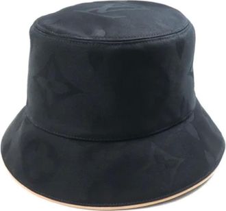Louis Vuitton Pre-owned Accessories, female, Black, Size: ONE SIZE Pre-owned Cotton hats