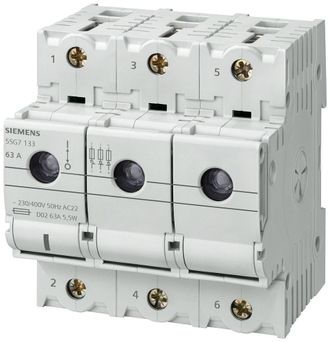 SIEMENS 5sg7133 Interruptor-seccionador 3p Gris