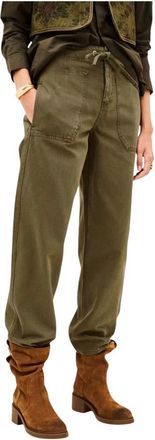 BA&SH Mujer, Pantalones, Verde, Talla: S