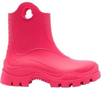 Moncler Fuschia Rubber Short Wellies Size 41