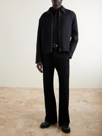 Jil Sander Virgin Wool Blouson Jacket