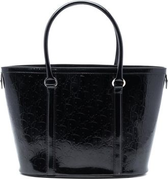 Dior Pre-owned Dior Diorissimo Trotter Patent Tote Ladies 14-BO-0078