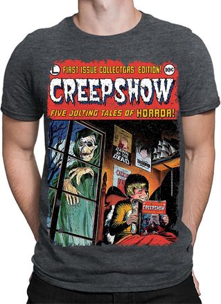 Generic Halloween T-Shirt Creepshow Spooky Horror Scary Creepy Mens T Shirts Top HD2 Dark Heather Grey 2XL