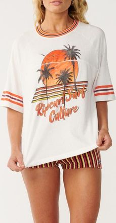 Rip Curl Surf Culture Graphic T-shirt in Bone at Nordstrom, Size Xx-Large