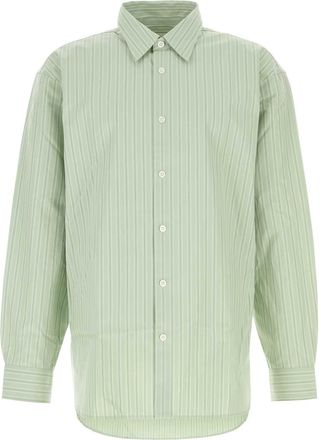 Dries Van Noten Embroidered Poplin Croom Shirt