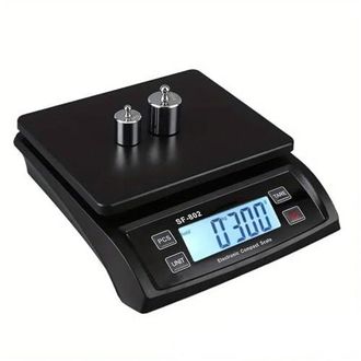 OEM Balanza De Cocina Electr&oacute;nica Digital De 30 Kg/1 G, Balanza Dom&eacute;stica, Balanza Para Alimentos Con Pantalla Lcd (negra)