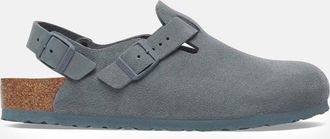 Birkenstock TOKIO SUEDE LEATHER REGULAR Size: 44, colour: BLUE