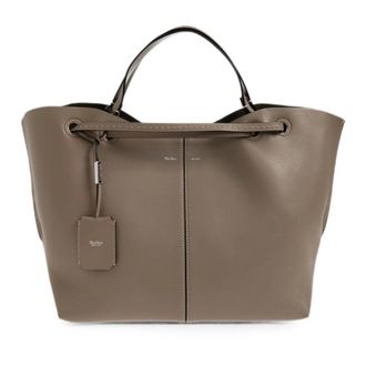 Max Mara Double Lamb Leather Shoulder BAG - Bags - Mujer - Marr&oacute;n - ONE SIZE