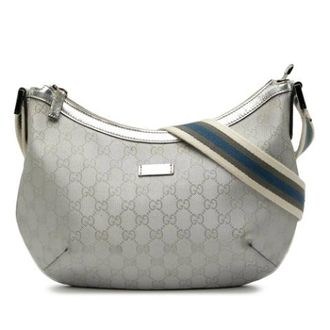 Gucci Pre-owned Cross Body Bags, female, Gray, Size: ONE SIZE Pre-owned Vintage Cross Body Bag