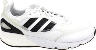 adidas Boost 2.0 Technische Stof Leren Sneakers - Heren - Hardloopschoenen - Wit - 46 2/3 EU - Fitness